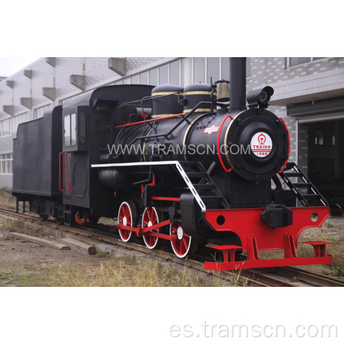 Trenes de pista de motor locomotora antigua